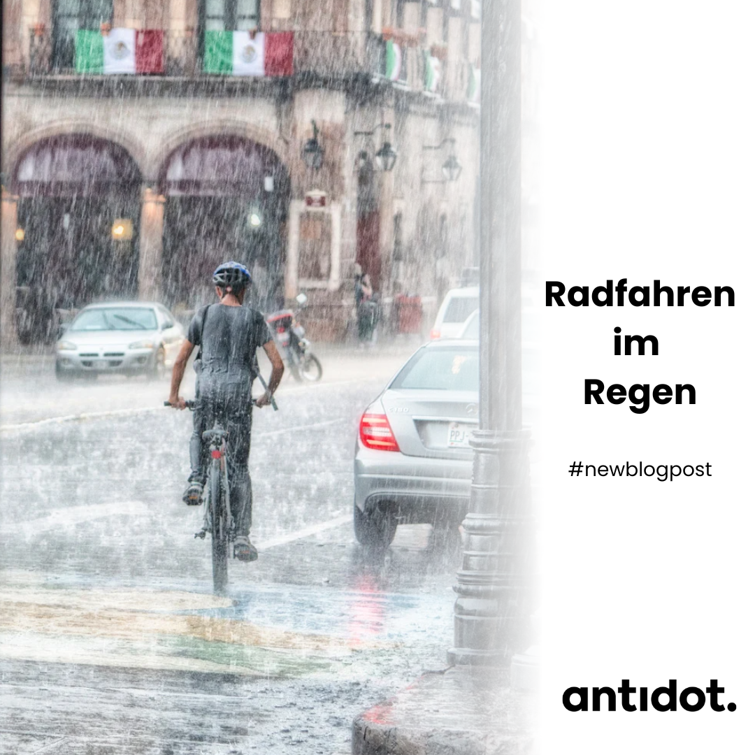 Radfahren bei Regen