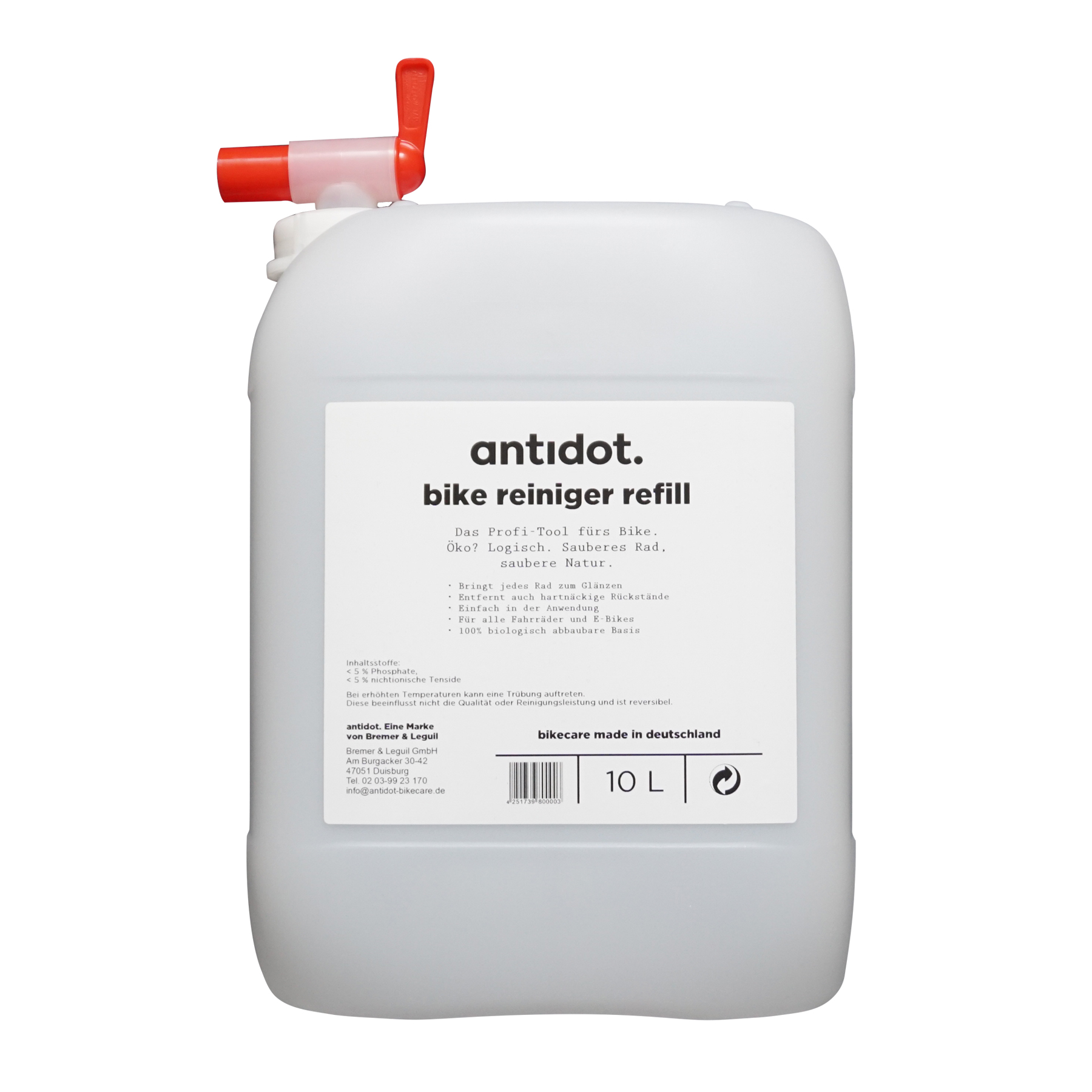 Bike Reiniger Refill 10L