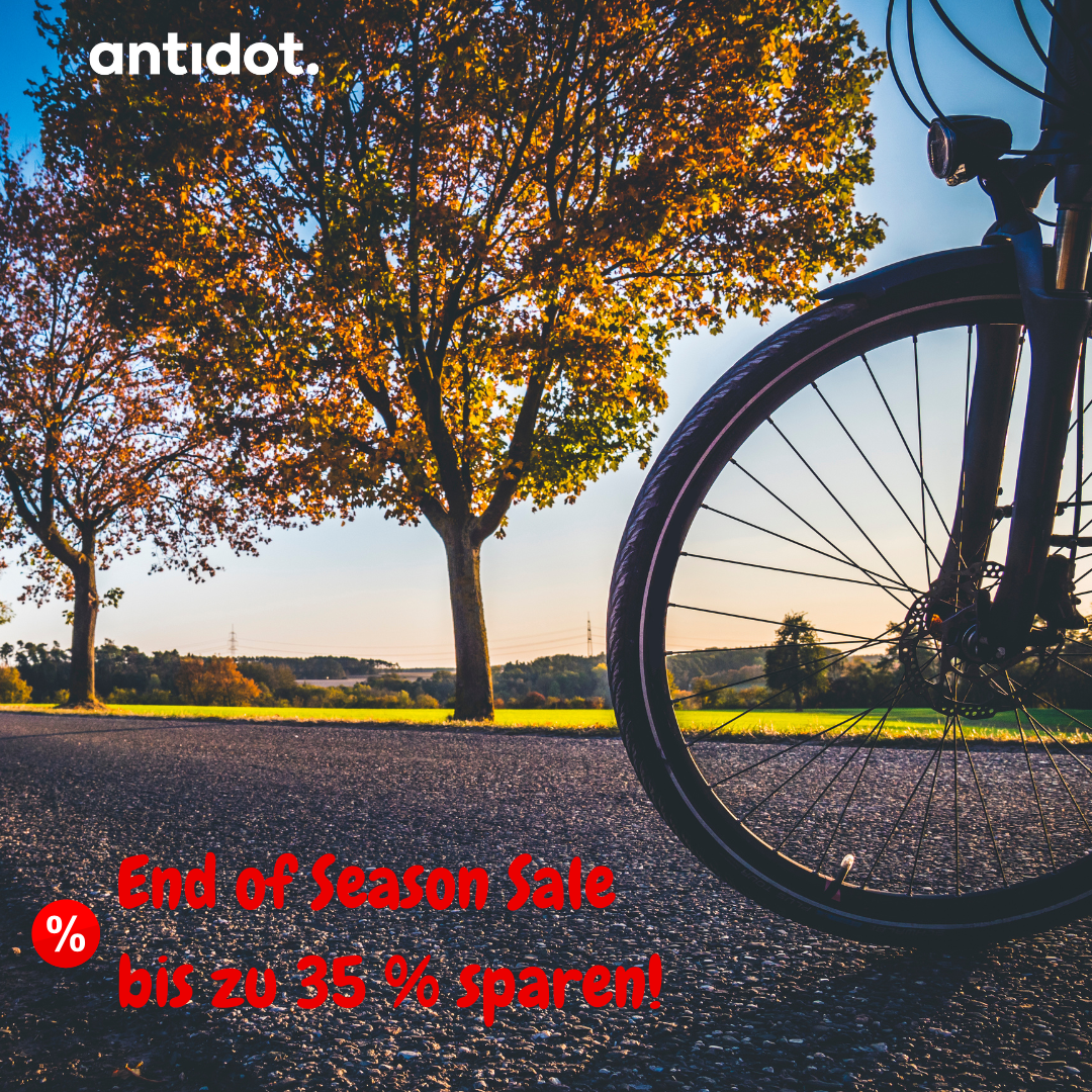 End of Season Sale: Dein Herbst-Vorteil für dein gepflegtes Bike – Rabatte bis zu 35 %!