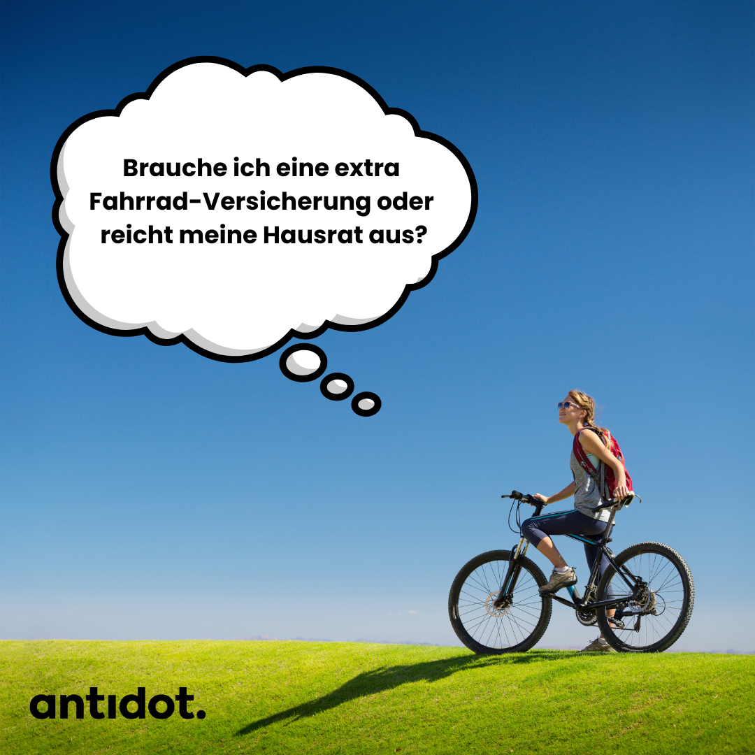 Fahrradversicherung – welche braucht man oder eben nicht?